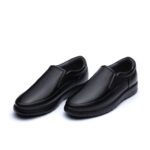 کفش روزانه چرم طبیعی آوا بدون بند - تصویر 4