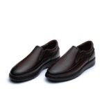 کفش روزانه چرم طبیعی آوا بدون بند - تصویر 6