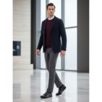 کفش آوا زیگزال بی بند مردانه با رویه چرم طبیعی و طراحی شیک، مناسب استفاده روزمره- فروشگاه تبریزپا