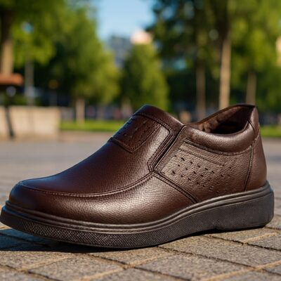 کفش روزانه چرم طبیعی تاندر