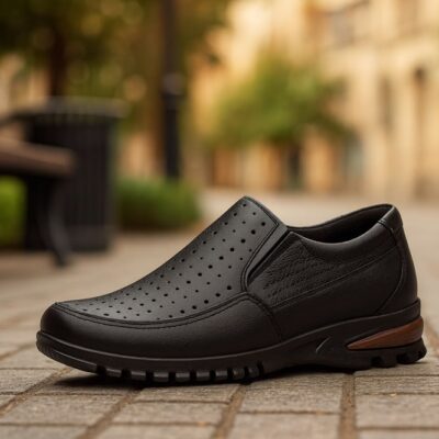 کفش روزانه چرم طبیعی فلیکس تابستانی