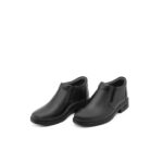 بوت پوتین چرم طبیعی مردانه مسکو - تصویر 4