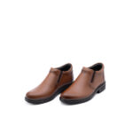 بوت پوتین چرم طبیعی مردانه مسکو - تصویر 5